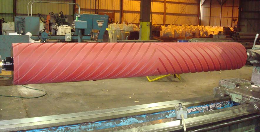 Polyurethane Covered Rollers Industrial