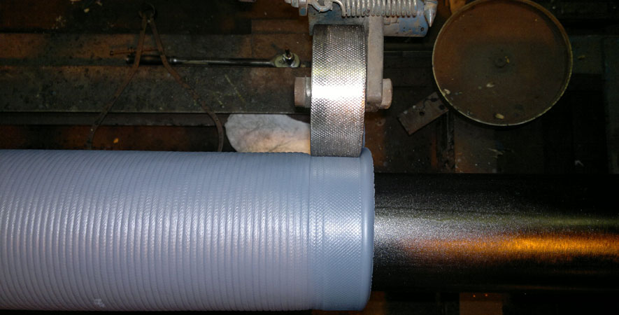 Rubber Covered Rollers Industrial